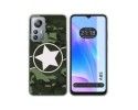 Funda Silicona para Blackview A85 diseño Camuflaje 01 Dibujos