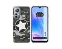 Funda Silicona para Blackview A85 diseño Camuflaje 02 Dibujos