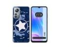 Funda Silicona para Blackview A85 diseño Camuflaje 03 Dibujos