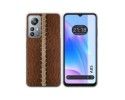 Funda Silicona para Blackview A85 diseño Cuero 01 Dibujos