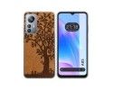 Funda Silicona para Blackview A85 diseño Cuero 03 Dibujos
