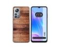 Funda Silicona para Blackview A85 diseño Madera 02 Dibujos