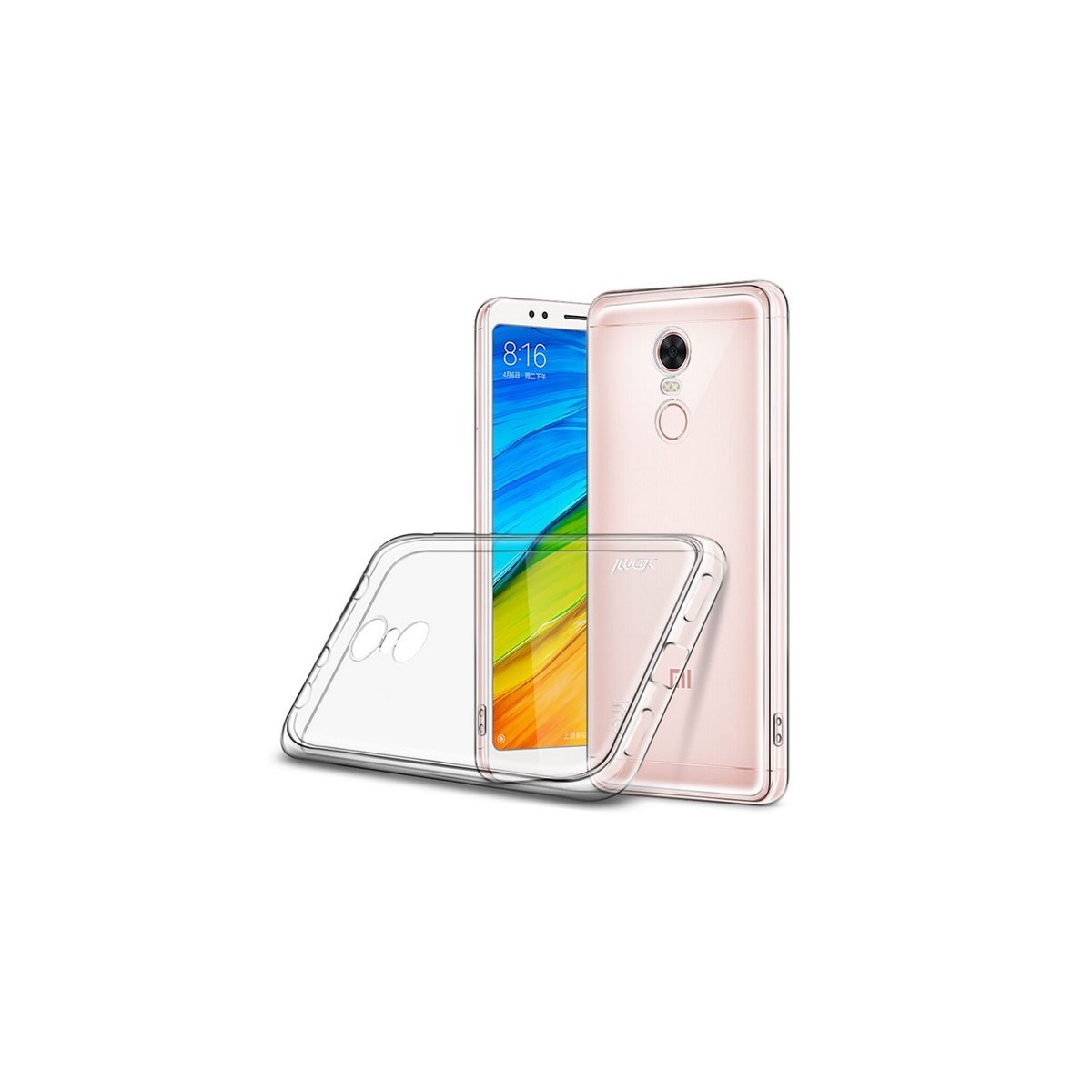 Funda Gel Tpu Imak para Xiaomi Redmi 5 Plus Color Transparente
