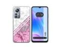Funda Silicona para Blackview A85 diseño Mármol 03 Dibujos