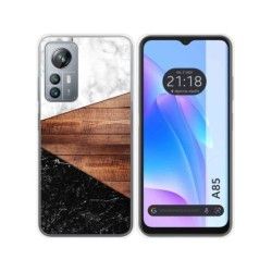 Funda Silicona para Blackview A85 diseño Mármol 11 Dibujos