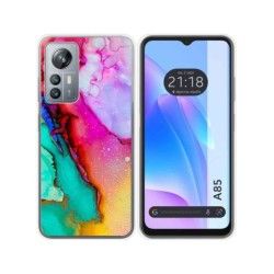 Funda Silicona para Blackview A85 diseño Mármol 15 Dibujos