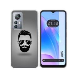 Funda Silicona para Blackview A85 diseño Barba Dibujos