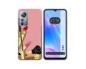Funda Silicona para Blackview A85 diseño Brochas Dibujos