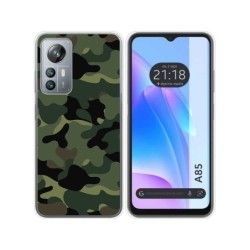 Funda Silicona para Blackview A85 diseño Camuflaje Dibujos