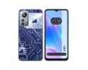 Funda Silicona para Blackview A85 diseño Circuito Dibujos