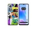 Funda Silicona para Blackview A85 diseño Comic Dibujos