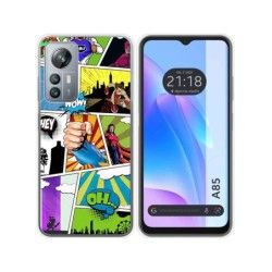 Funda Silicona para Blackview A85 diseño Comic Dibujos