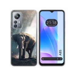 Funda Silicona para Blackview A85 diseño Elefante Dibujos