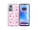 Funda Silicona para Blackview A85 diseño Flores Dibujos
