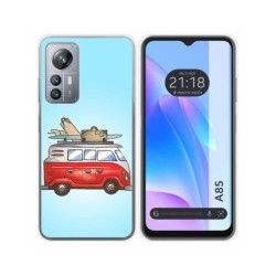 Funda Silicona para Blackview A85 diseño Furgoneta Dibujos