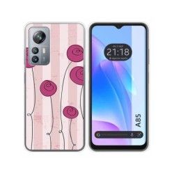 Funda Silicona para Blackview A85 diseño Flores Vintage Dibujos