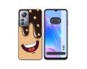 Funda Silicona para Blackview A85 diseño Helado Chocolate Dibujos