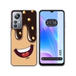 Funda Silicona para Blackview A85 diseño Helado Chocolate Dibujos