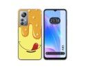 Funda Silicona para Blackview A85 diseño Helado Vainilla Dibujos