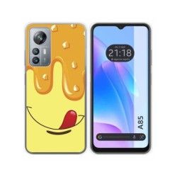 Funda Silicona para Blackview A85 diseño Helado Vainilla Dibujos