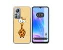 Funda Silicona para Blackview A85 diseño Jirafa Dibujos