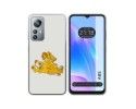 Funda Silicona para Blackview A85 diseño Leones Dibujos