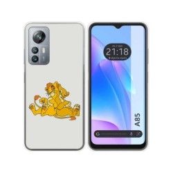 Funda Silicona para Blackview A85 diseño Leones Dibujos