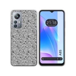 Funda Silicona para Blackview A85 diseño Letras Dibujos