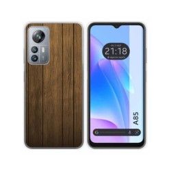Funda Silicona para Blackview A85 diseño Madera Dibujos