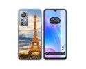 Funda Silicona para Blackview A85 diseño Paris Dibujos