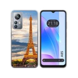 Funda Silicona para Blackview A85 diseño Paris Dibujos
