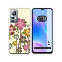 Funda Silicona para Blackview A85 diseño Primavera En Flor Dibujos