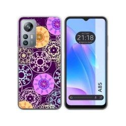Funda Silicona para Blackview A85 diseño Radial Dibujos