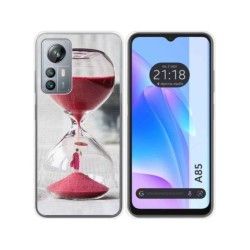 Funda Silicona para Blackview A85 diseño Reloj Dibujos