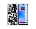 Funda Silicona para Blackview A85 diseño Snow Camuflaje Dibujos