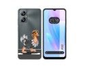 Funda Silicona Transparente para Blackview A52 diseño Avestruz Dibujos