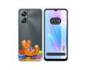 Funda Silicona Transparente para Blackview A52 diseño Leopardo Dibujos