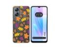 Funda Silicona Transparente para Blackview A52 diseño Otoño Dibujos