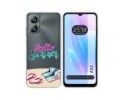 Funda Silicona Transparente para Blackview A52 diseño Summer Dibujos
