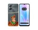 Funda Silicona Transparente para Blackview A52 diseño Suricata Dibujos