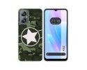 Funda Silicona para Blackview A52 diseño Camuflaje 01 Dibujos