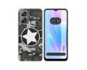 Funda Silicona para Blackview A52 diseño Camuflaje 02 Dibujos