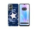Funda Silicona para Blackview A52 diseño Camuflaje 03 Dibujos