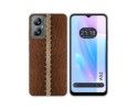 Funda Silicona para Blackview A52 diseño Cuero 01 Dibujos