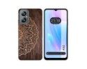 Funda Silicona para Blackview A52 diseño Madera 06 Dibujos