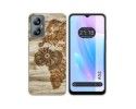 Funda Silicona para Blackview A52 diseño Madera 07 Dibujos