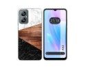 Funda Silicona para Blackview A52 diseño Mármol 11 Dibujos