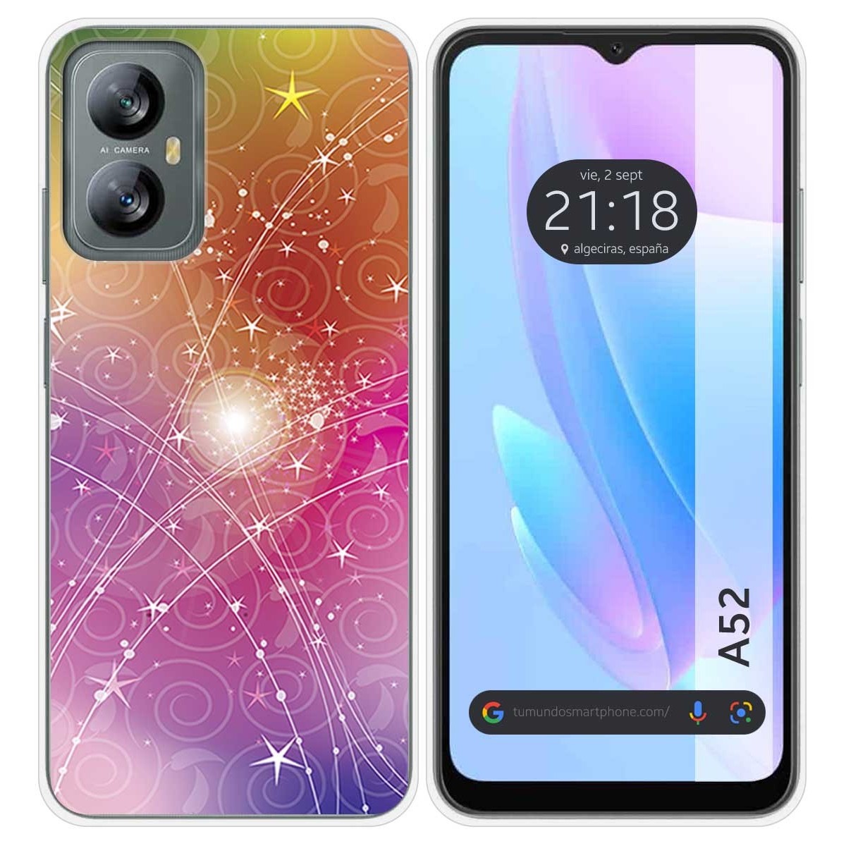 Funda Silicona para Blackview A52 diseño Abstracto Dibujos