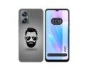 Funda Silicona para Blackview A52 diseño Barba Dibujos