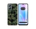 Funda Silicona para Blackview A52 diseño Camuflaje Dibujos